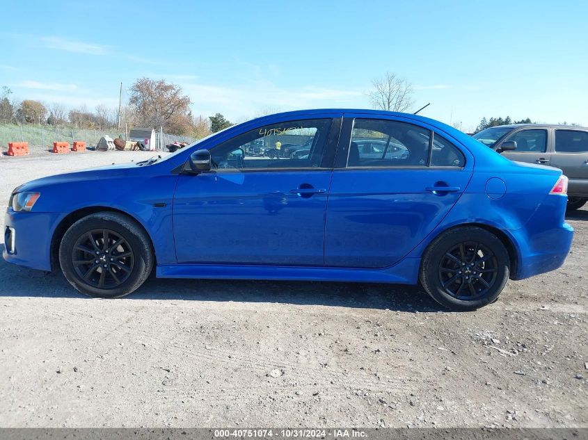 2017 Mitsubishi Lancer Le VIN: JA32U2FU3HU015873 Lot: 40751074