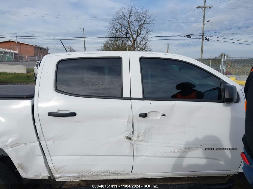 2022 Chevrolet Colorado 2Wd Short Box Wt VIN: 1GCGSBEN2N1327316 Lot: 40751411