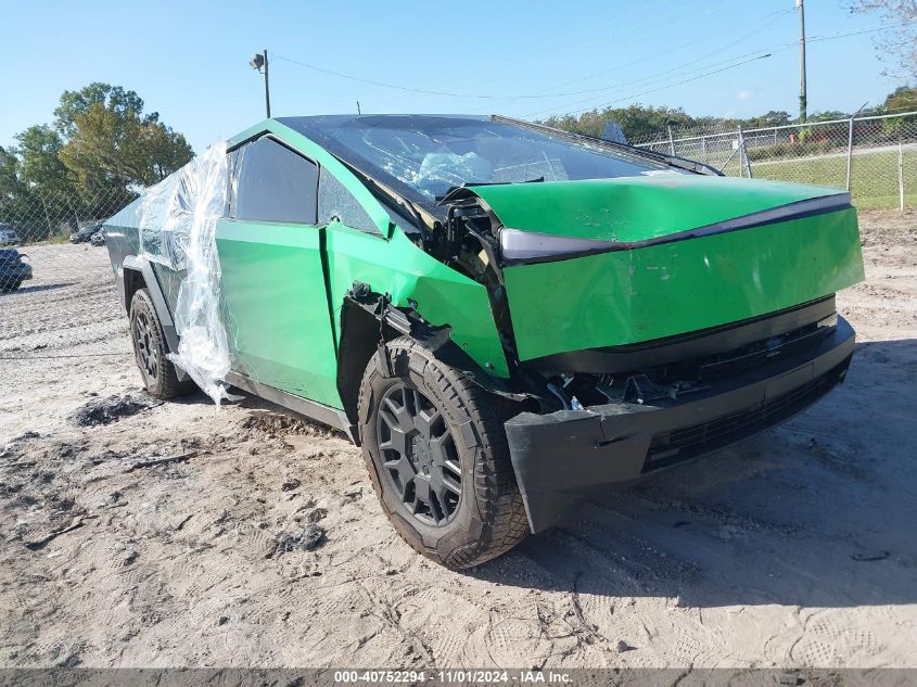 2024 Tesla Cybertruck All-Wheel Drive VIN: 7G2CEHED7RA001650 Lot: 40752294