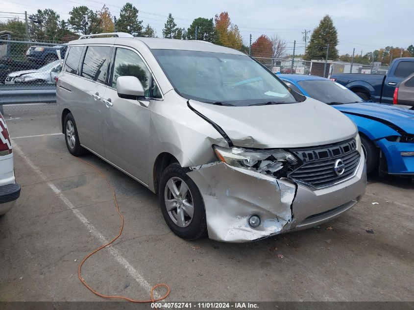 2011 Nissan Quest Sv VIN: JN8AE2KP0B9008906 Lot: 40752741