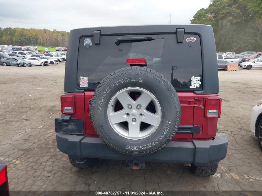 2013 Jeep Wrangler Unlimited Sport VIN: 1C4BJWDGXDL607026 Lot: 40752757