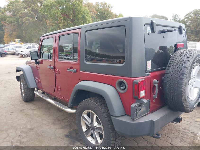 2013 Jeep Wrangler Unlimited Sport VIN: 1C4BJWDGXDL607026 Lot: 40752757