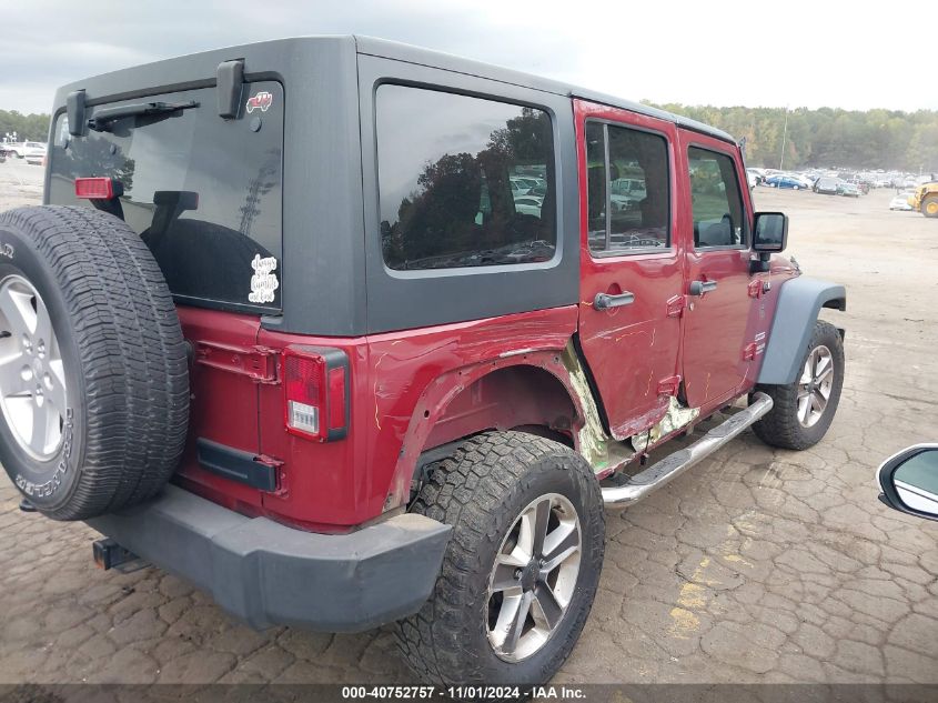 2013 Jeep Wrangler Unlimited Sport VIN: 1C4BJWDGXDL607026 Lot: 40752757