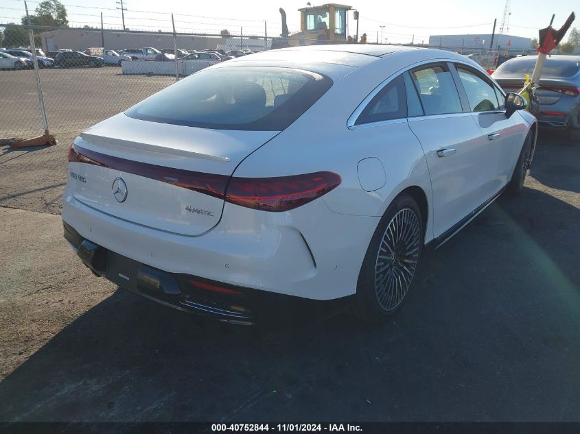 2023 Mercedes-Benz Eqs 580 4Matic VIN: W1KCG4EB7PA023683 Lot: 40752844