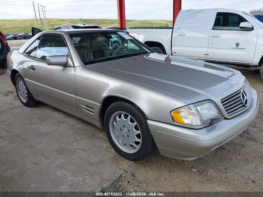 1997 Mercedes-Benz Sl 500 VIN: WDBFA67F4VF144156 Lot: 40753023