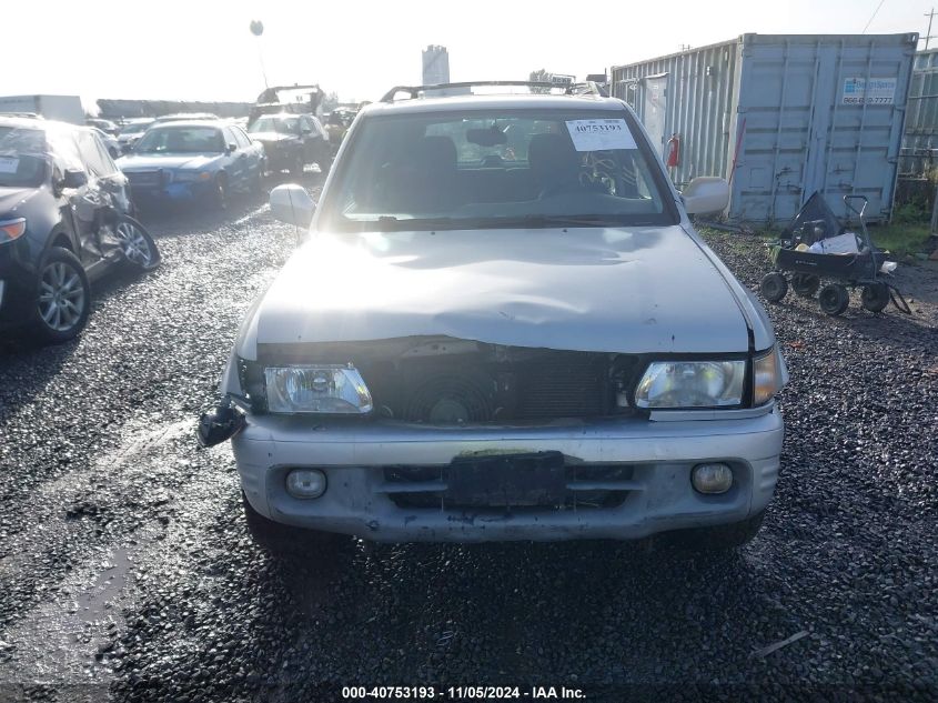 2000 Honda Passport Ex/Lx VIN: 4S6DM58W9Y4414073 Lot: 40753193