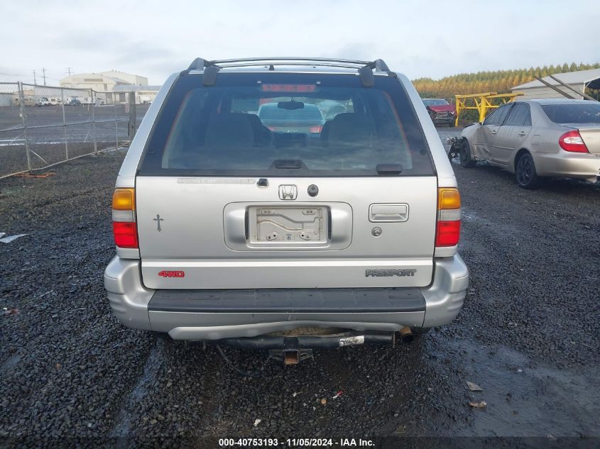 2000 Honda Passport Ex/Lx VIN: 4S6DM58W9Y4414073 Lot: 40753193