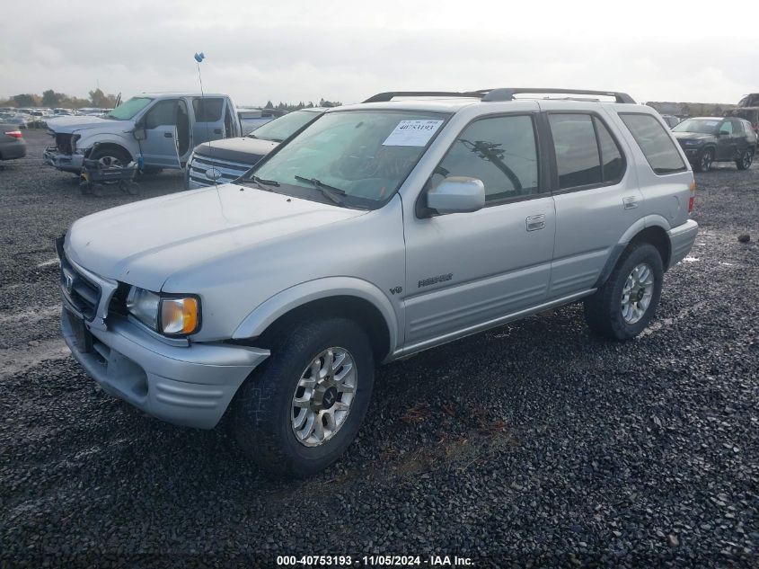 2000 Honda Passport Ex/Lx VIN: 4S6DM58W9Y4414073 Lot: 40753193