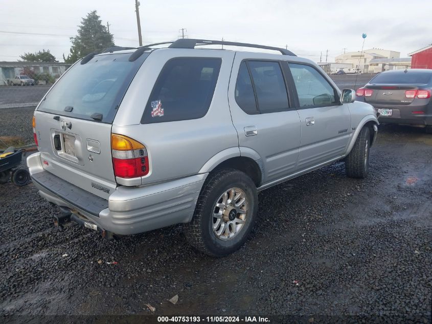 2000 Honda Passport Ex/Lx VIN: 4S6DM58W9Y4414073 Lot: 40753193