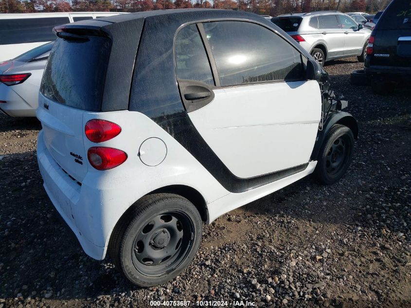 2015 Smart Fortwo Electric Drive Passion VIN: WMEEJ9AA1FK839006 Lot: 40753687