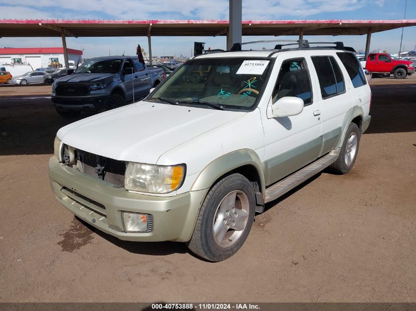 2001 Infiniti Qx4 Luxury VIN: JNRDR09YX1W211219 Lot: 40753888