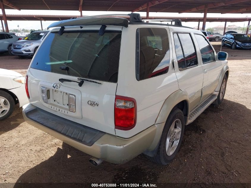 2001 Infiniti Qx4 Luxury VIN: JNRDR09YX1W211219 Lot: 40753888