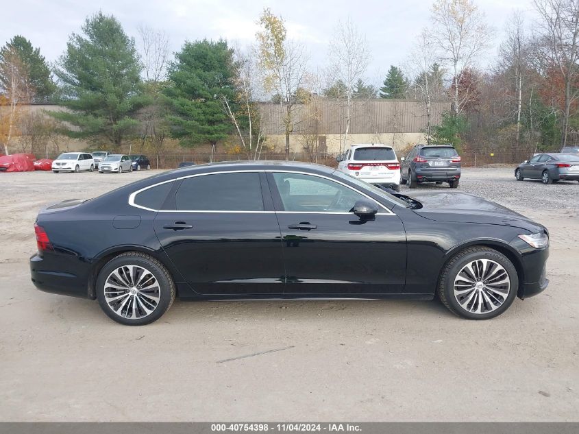 2022 Volvo S90 B6 Momentum VIN: LVY062MK4NP252539 Lot: 40754398