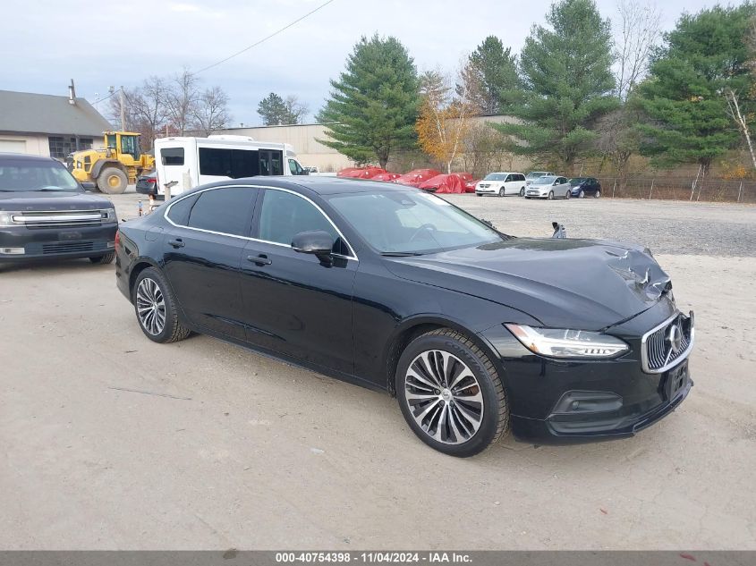 2022 Volvo S90 B6 Momentum VIN: LVY062MK4NP252539 Lot: 40754398