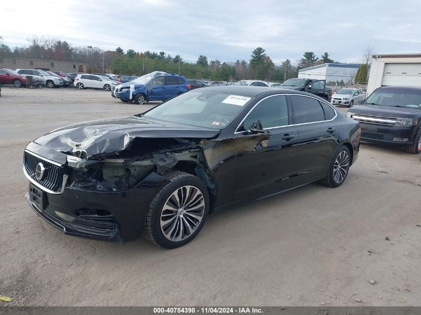 2022 Volvo S90 B6 Momentum VIN: LVY062MK4NP252539 Lot: 40754398