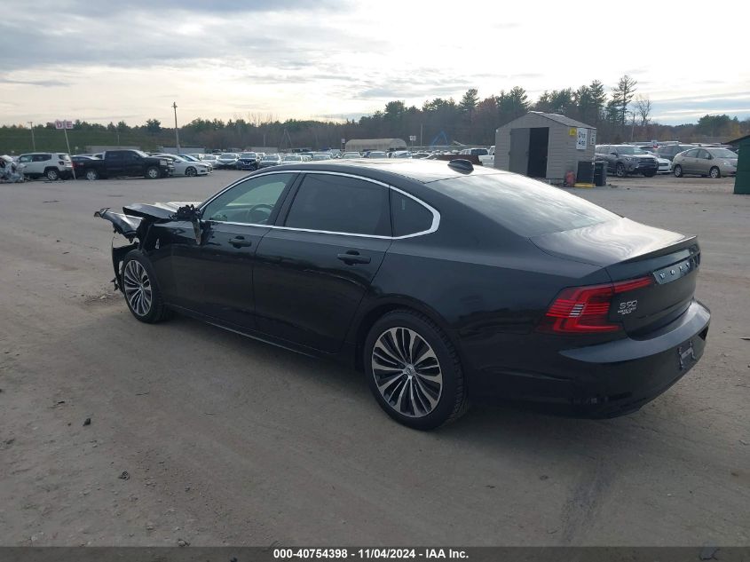 2022 Volvo S90 B6 Momentum VIN: LVY062MK4NP252539 Lot: 40754398