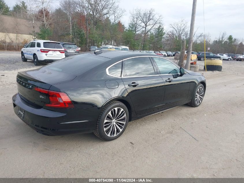 2022 Volvo S90 B6 Momentum VIN: LVY062MK4NP252539 Lot: 40754398