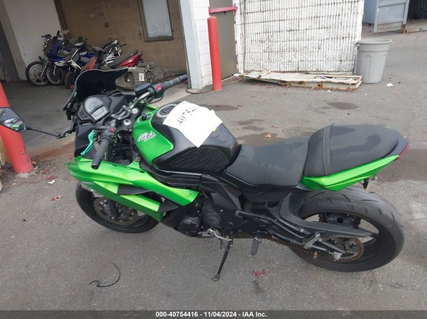 2014 Kawasaki Ex650 F VIN: JKAEXEF16EDA14075 Lot: 40754416