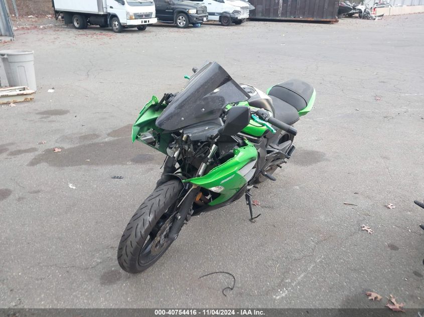 2014 Kawasaki Ex650 F VIN: JKAEXEF16EDA14075 Lot: 40754416