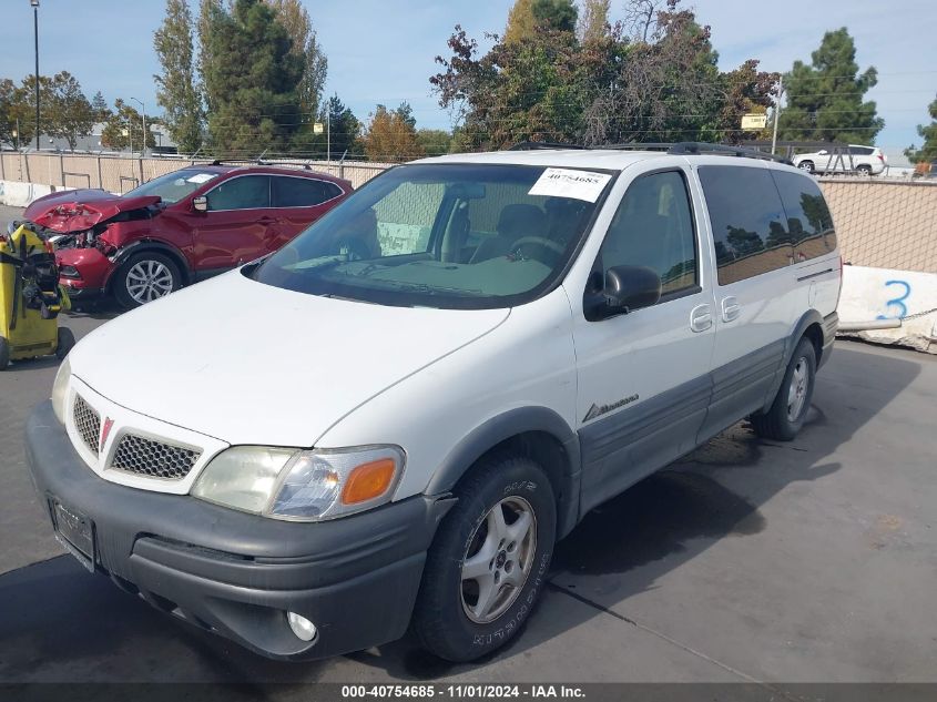 2003 Pontiac Montana M16 W/1Sa Pkg. VIN: 1GMDX03E93D127486 Lot: 40754685