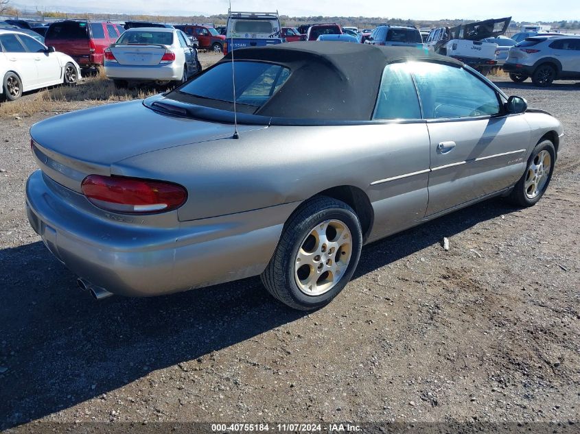 1999 Chrysler Sebring Jxi VIN: 3C3EL55H8XT571486 Lot: 40755184