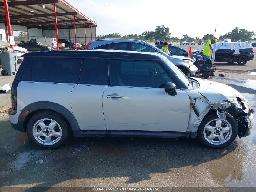 2011 Mini Cooper Clubman VIN: WMWZF3C59BT188367 Lot: 40755351