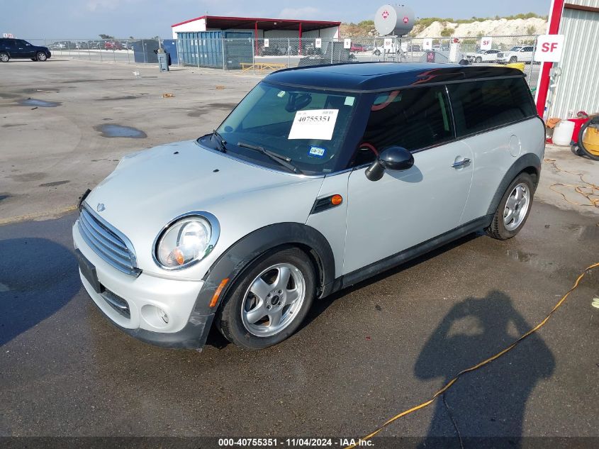 2011 Mini Cooper Clubman VIN: WMWZF3C59BT188367 Lot: 40755351