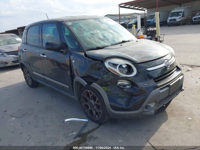 2014 Fiat 500L Trekking VIN: ZFBCFADH0EZ010776 Lot: 40755690