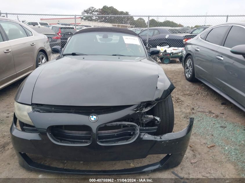 2008 BMW Z4 3.0I VIN: 4USBU33518LW76029 Lot: 40755962