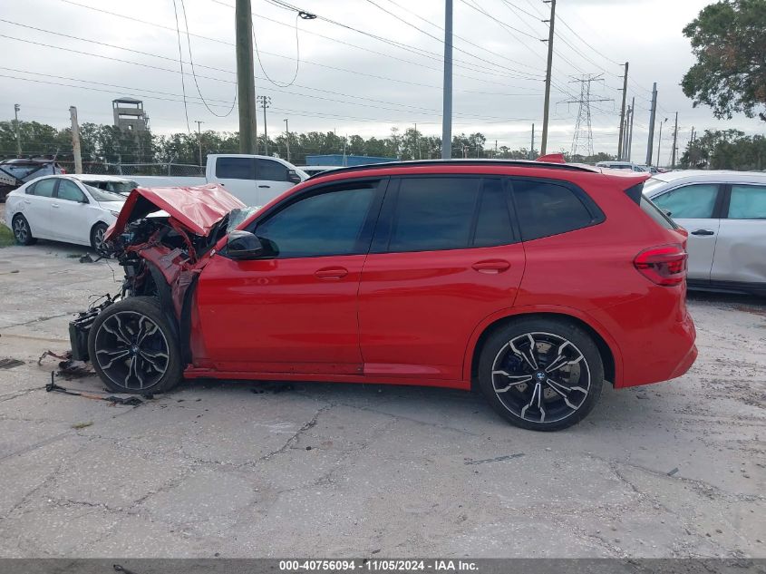 2020 BMW X3 M Competition VIN: 5YMTS0C08L9B70233 Lot: 40756094