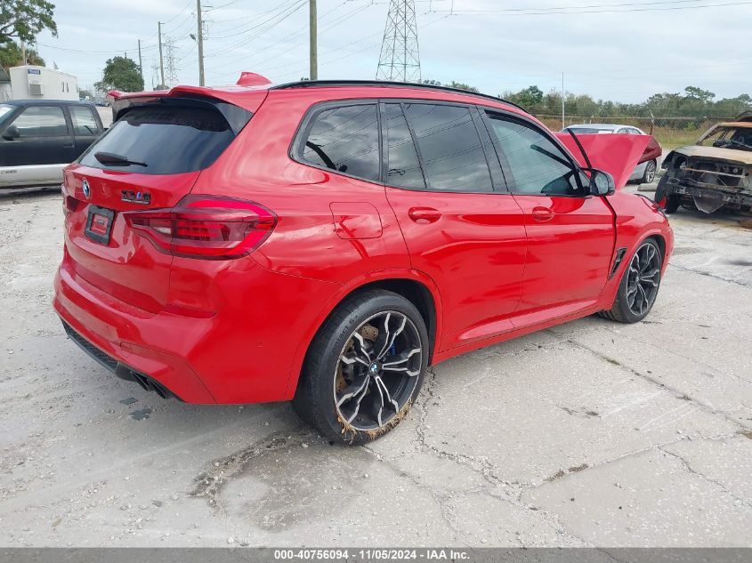 2020 BMW X3 M Competition VIN: 5YMTS0C08L9B70233 Lot: 40756094