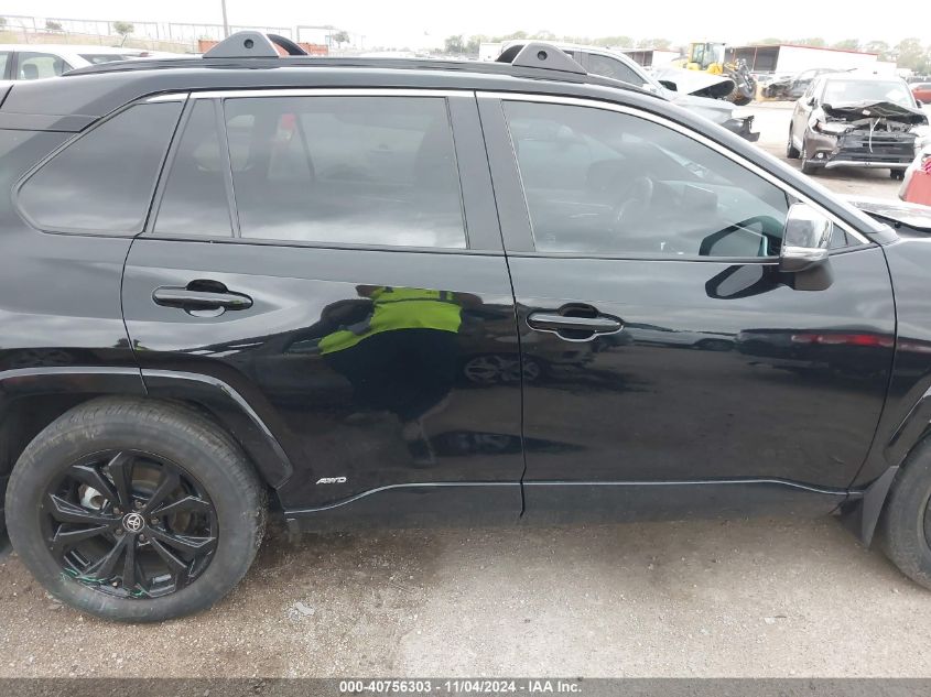 2022 Toyota Rav4 Hybrid Se VIN: 4T3T6RFV9NU077729 Lot: 40756303