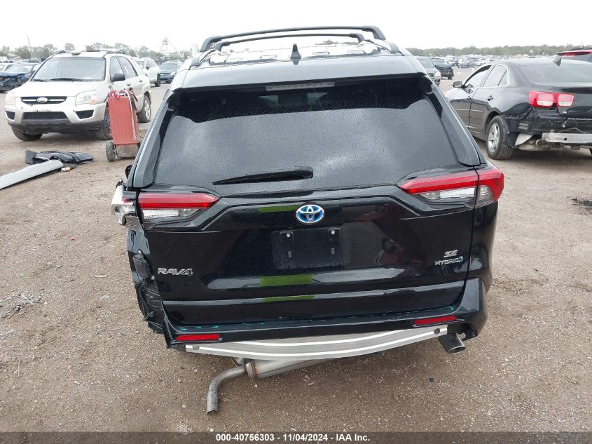 2022 Toyota Rav4 Hybrid Se VIN: 4T3T6RFV9NU077729 Lot: 40756303