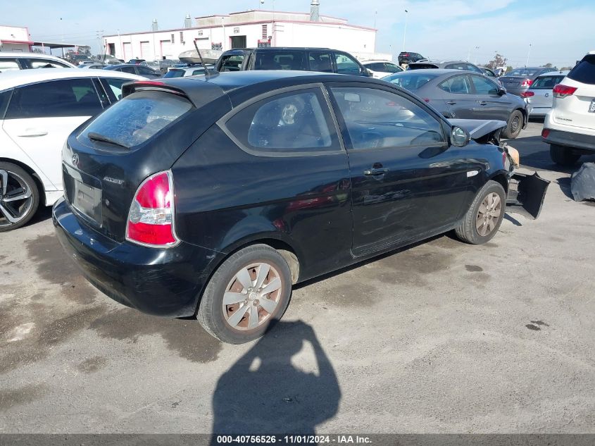 2010 Hyundai Accent Gs VIN: KMHCM3AC3AU172699 Lot: 40756526