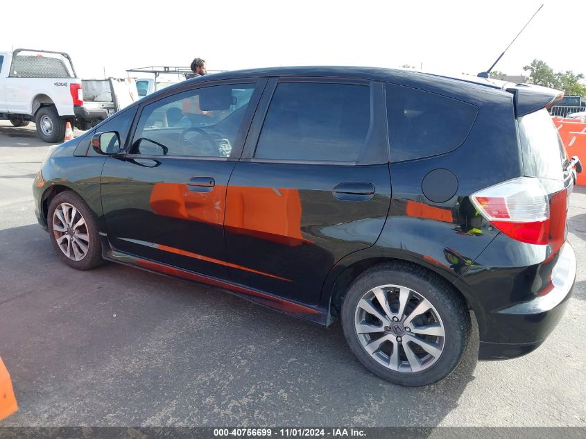 2013 Honda Fit Sport VIN: JHMGE8H57DC031571 Lot: 40756699