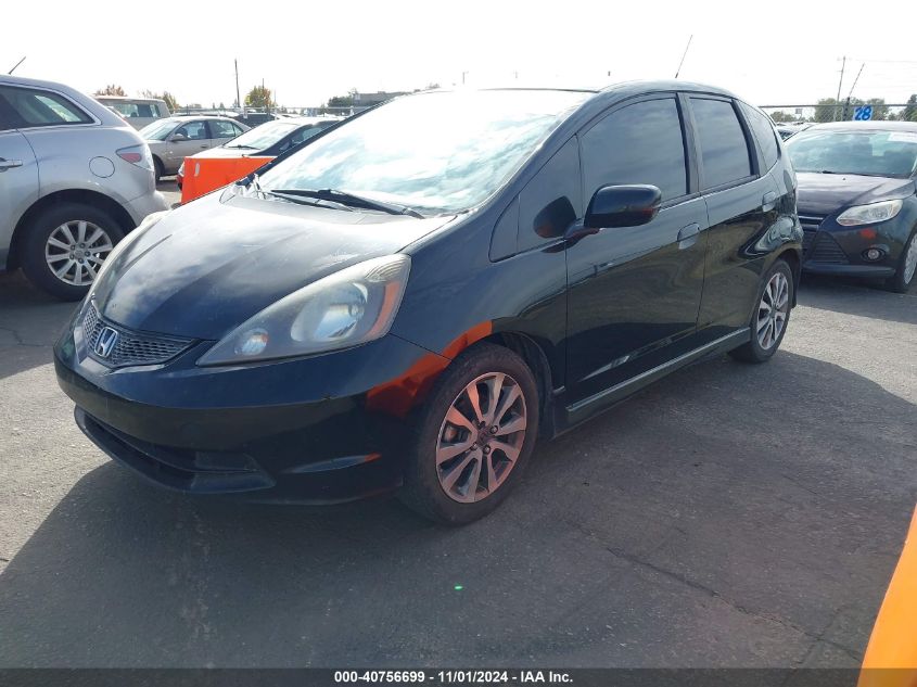 2013 Honda Fit Sport VIN: JHMGE8H57DC031571 Lot: 40756699