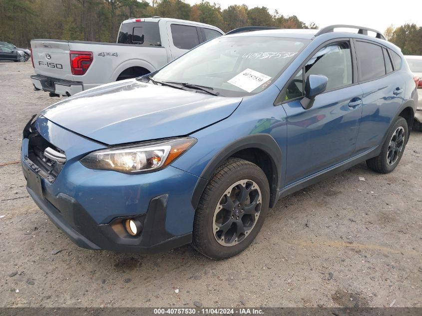 2021 Subaru Crosstrek Premium VIN: JF2GTAEC1MH258020 Lot: 40757530