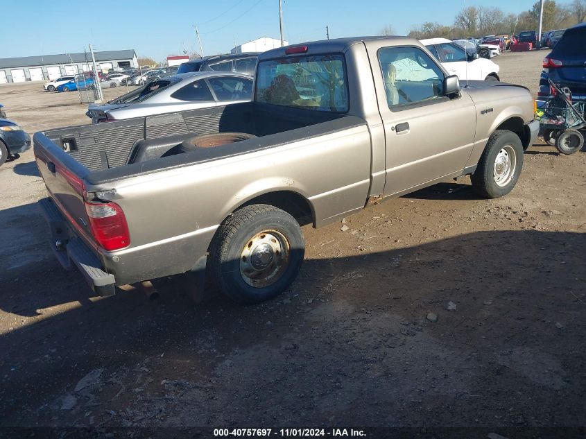 2003 Ford Ranger Xl/Xlt VIN: 1FTYR10D33PB10909 Lot: 40757697