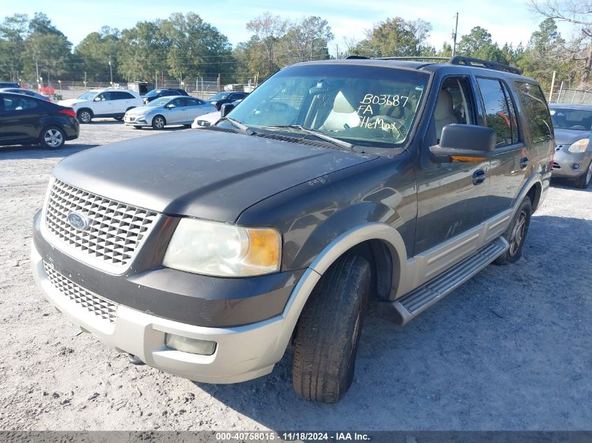 2005 Ford Expedition Eddie Bauer/King Ranch VIN: 1FMFU18585LB03687 Lot: 40758015