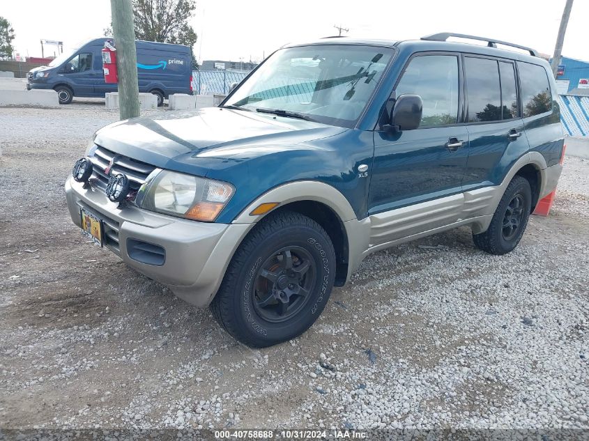 2002 Mitsubishi Montero Xls VIN: JA4MW31RX2J003476 Lot: 40758688