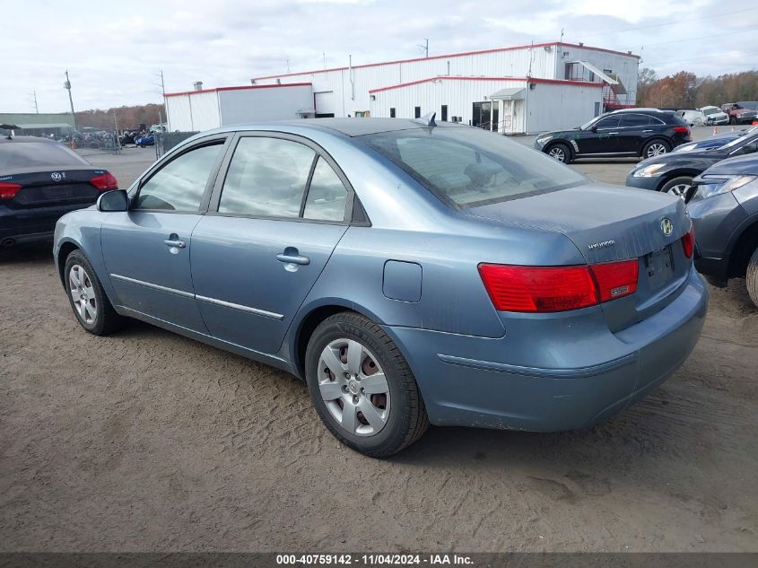 2009 Hyundai Sonata Gls VIN: 5NPET46CX9H573428 Lot: 40759142