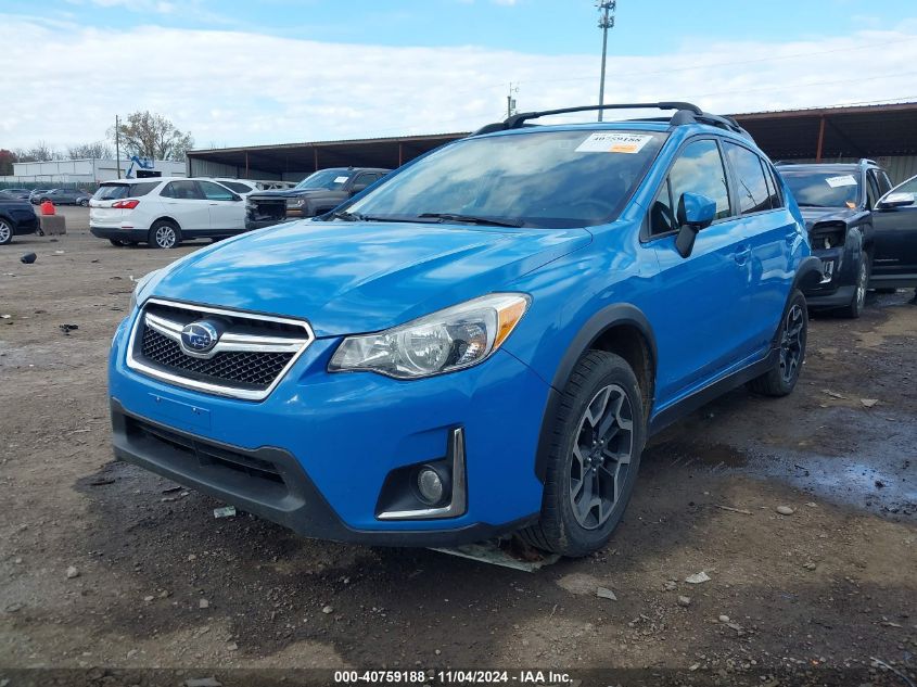 2016 Subaru Crosstrek 2.0I Premium VIN: JF2GPADC8GH247834 Lot: 40759188