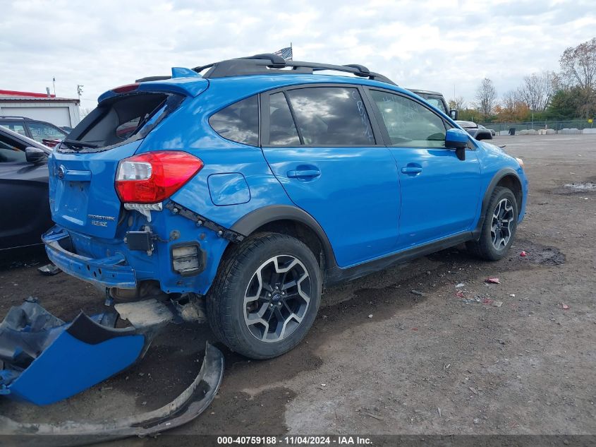 2016 Subaru Crosstrek 2.0I Premium VIN: JF2GPADC8GH247834 Lot: 40759188