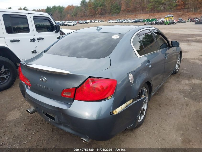 2008 Infiniti G35X VIN: JNKBV61F68M280137 Lot: 40759889