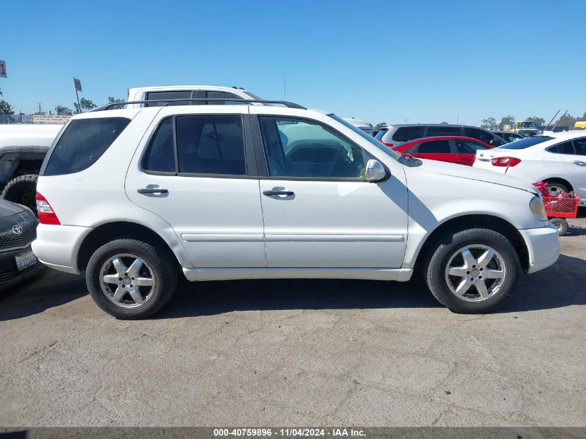 2002 Mercedes-Benz Ml 500 VIN: 4JGAB75E92A356872