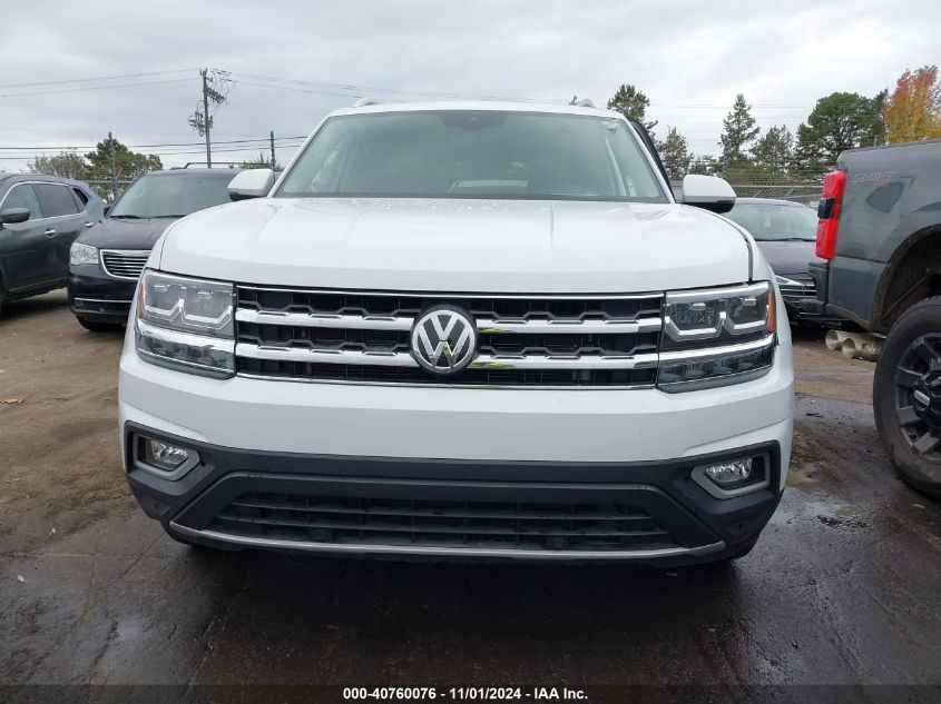 2019 Volkswagen Atlas 3.6L V6 Sel VIN: 1V2MR2CA2KC550677 Lot: 40760076