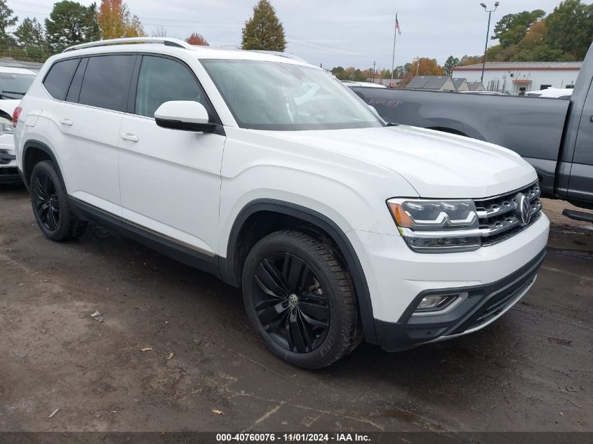 2019 Volkswagen Atlas 3.6L V6 Sel VIN: 1V2MR2CA2KC550677 Lot: 40760076