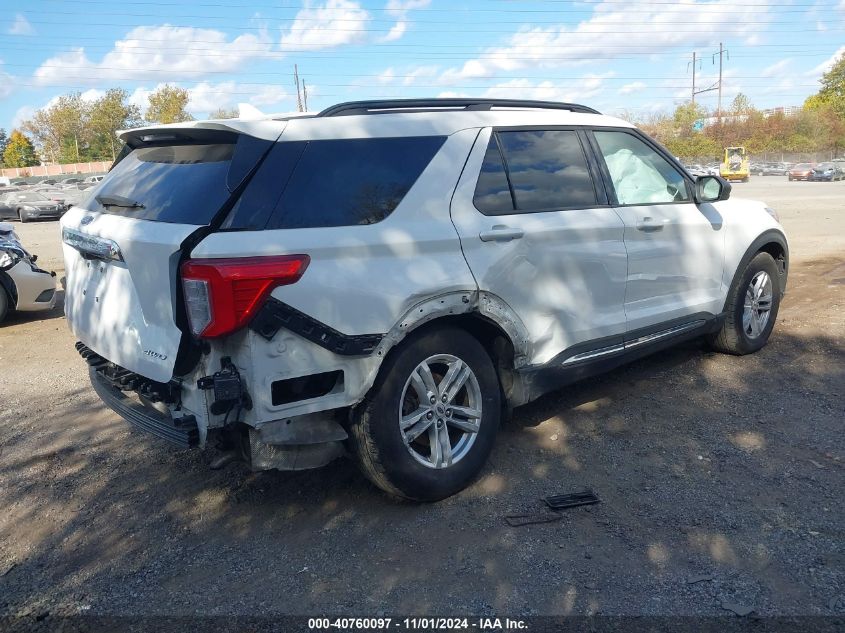 2021 Ford Explorer Xlt VIN: 1FMSK8DH2MGA55138 Lot: 40760097