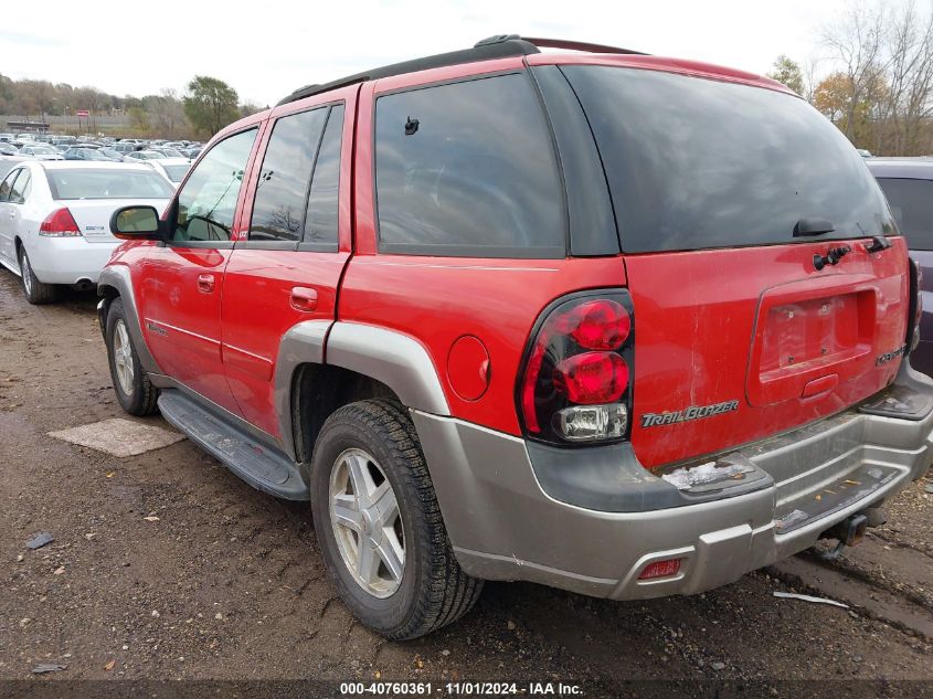 2002 Chevrolet Trailblazer Ltz VIN: 1GNDT13S622456417 Lot: 40760361