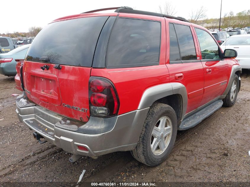 2002 Chevrolet Trailblazer Ltz VIN: 1GNDT13S622456417 Lot: 40760361